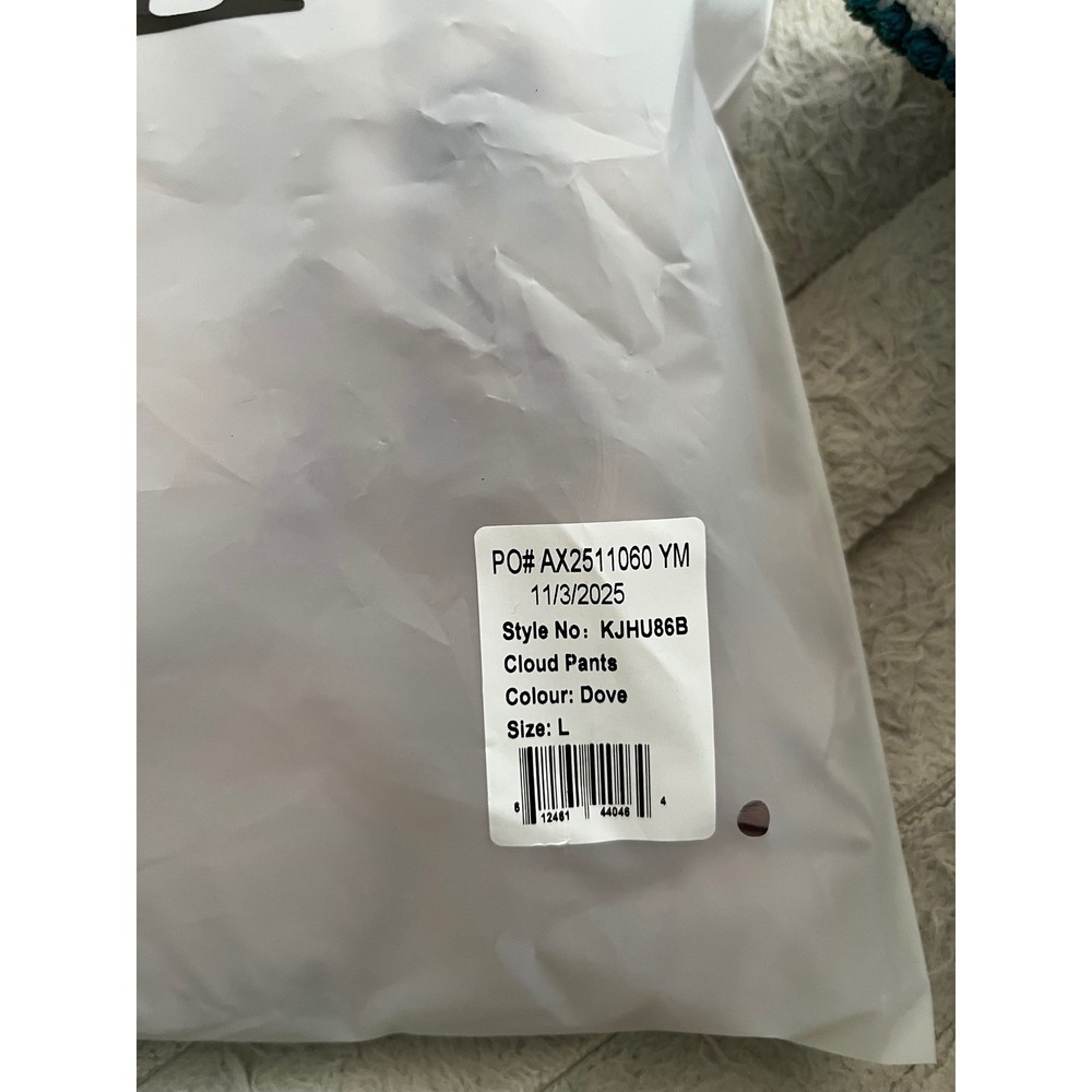 NWT Comfrt Cloud Pants Dove Wide Leg Drawstring Lounge, comfy, couch bum - Picture 6 of 7
